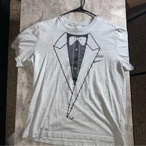 Nike Off White Mens t shirt air max 97 gray